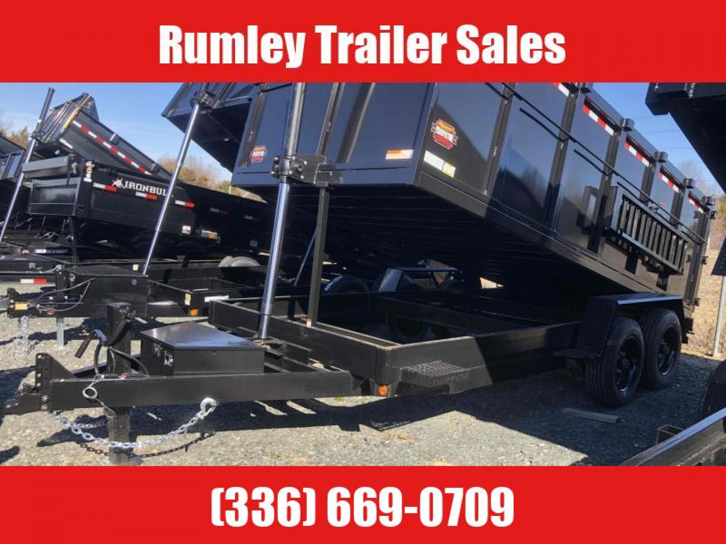 New 2025 COVERED WAGON TRAILERS CWD7X16 Dump Trailer14K