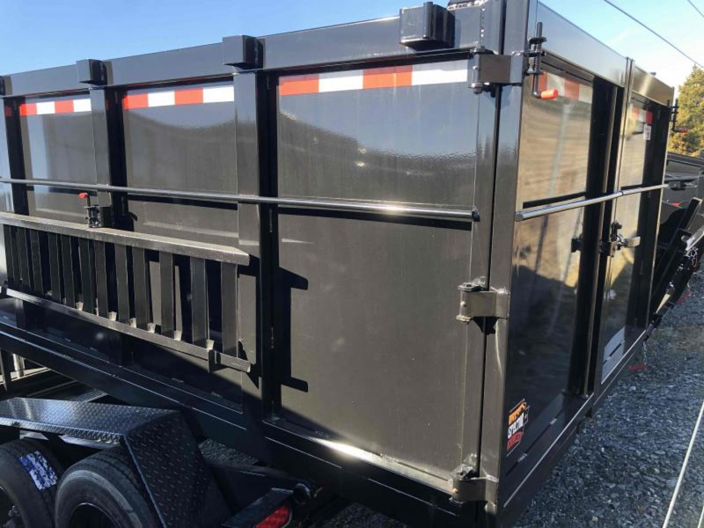 New 2025 COVERED WAGON TRAILERS CWD7X16 Dump Trailer14K