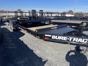 New 2025 Sure-Trac tilt 22' Equipment Trailer pro series