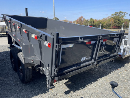 New 2026 Hillcrest Trailers dump 7x14 Dump Trailer
