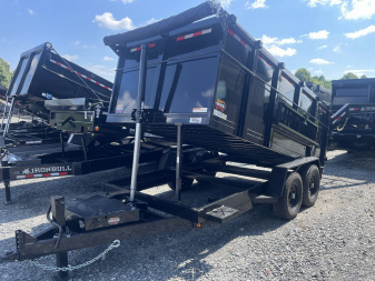 New 2025 COVERED WAGON TRAILERS 7x14 Dump Trailer