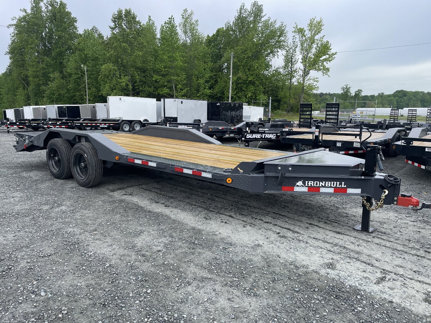 New 2025 Iron Bull Equipment Trailer with drive over -20' rated 16k