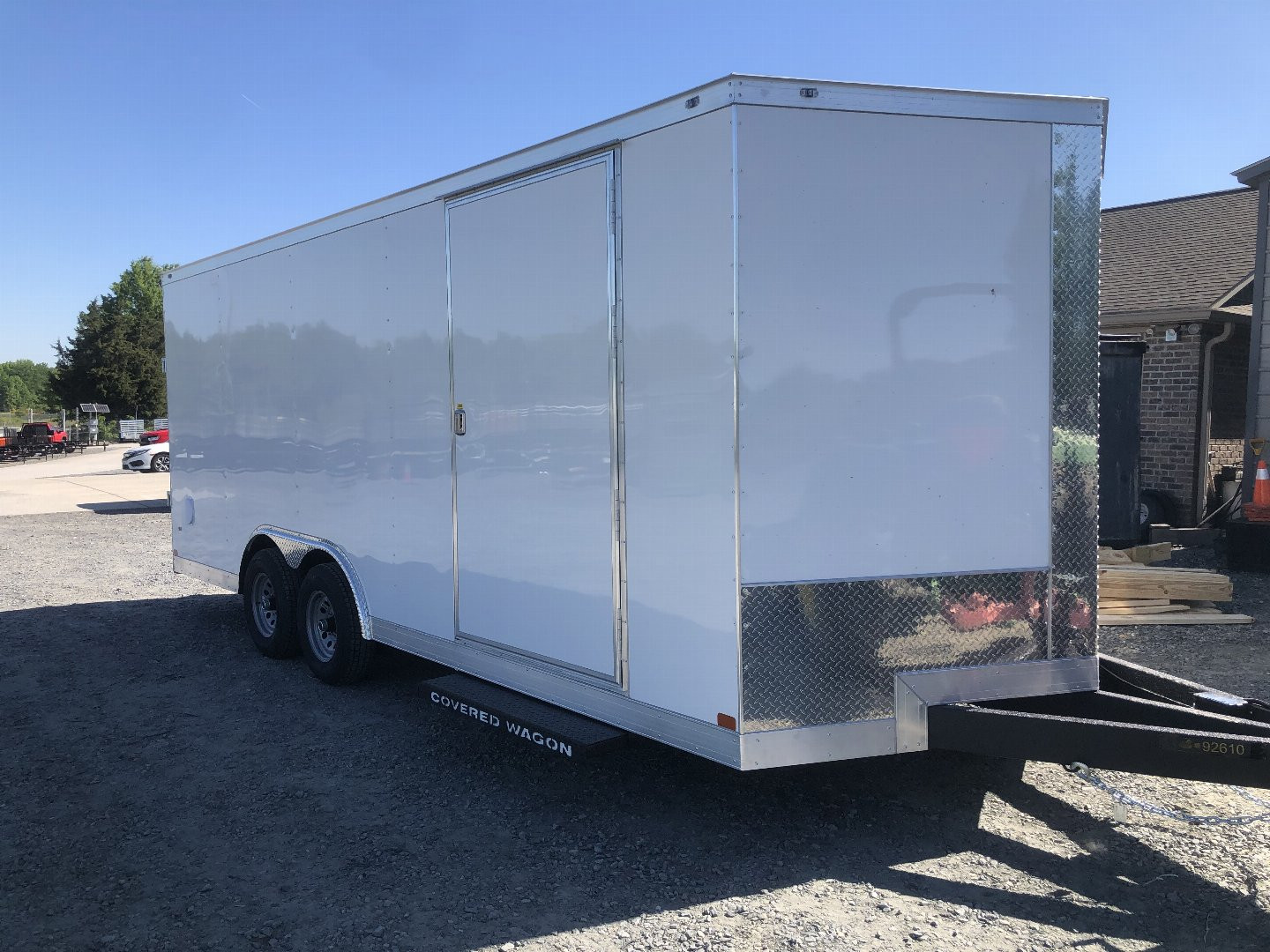 New 2025 COVERED WAGON TRAILERS cargo Cargo / Enclosed Trailer-20'
