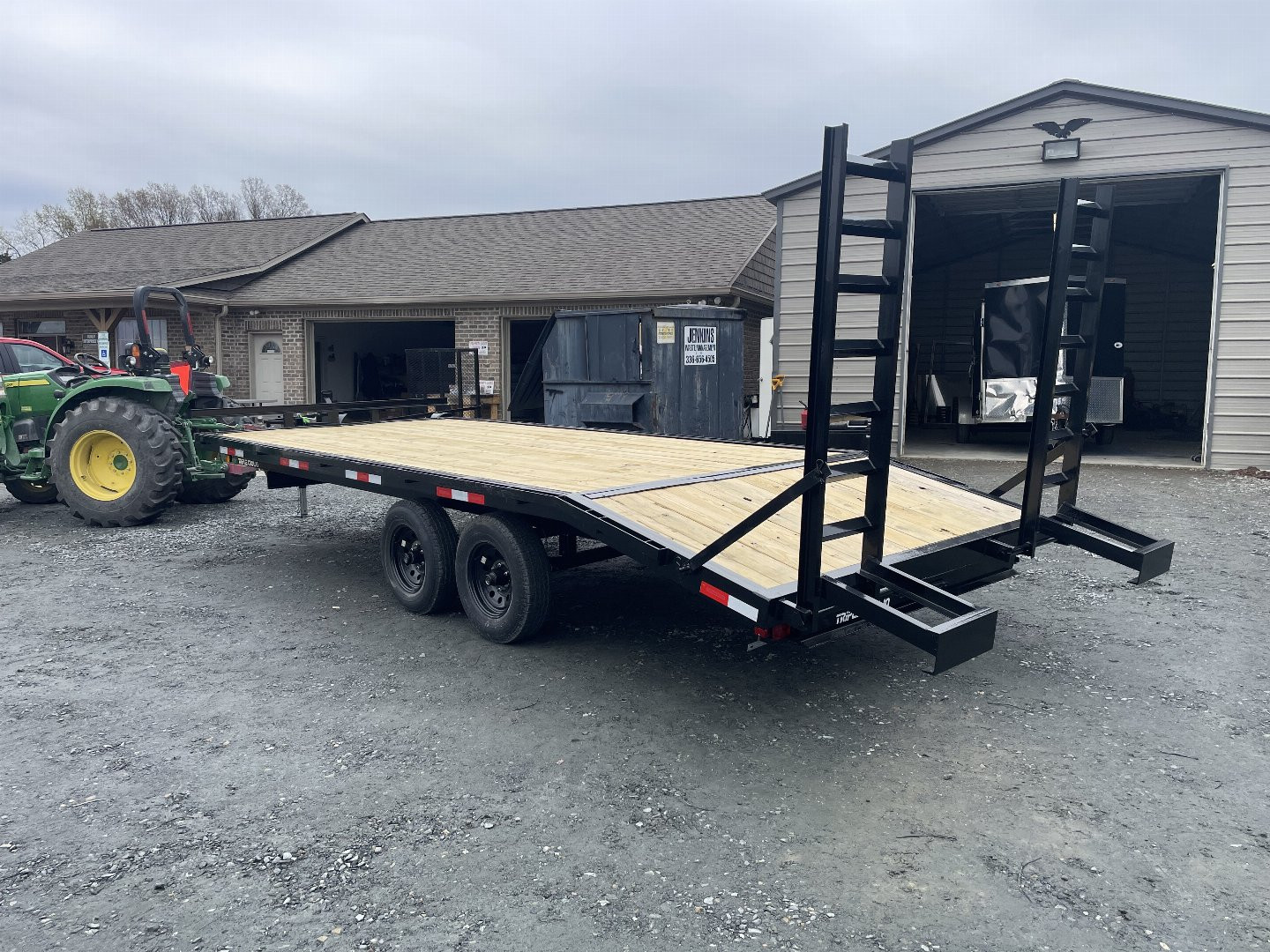 New 2025 TRIPLE CROWN TRAILERS deckover Deckover Trailer 102 x 20'