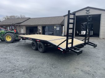 New 2025 TRIPLE CROWN TRAILERS deckover Deckover Trailer 102 x 20'