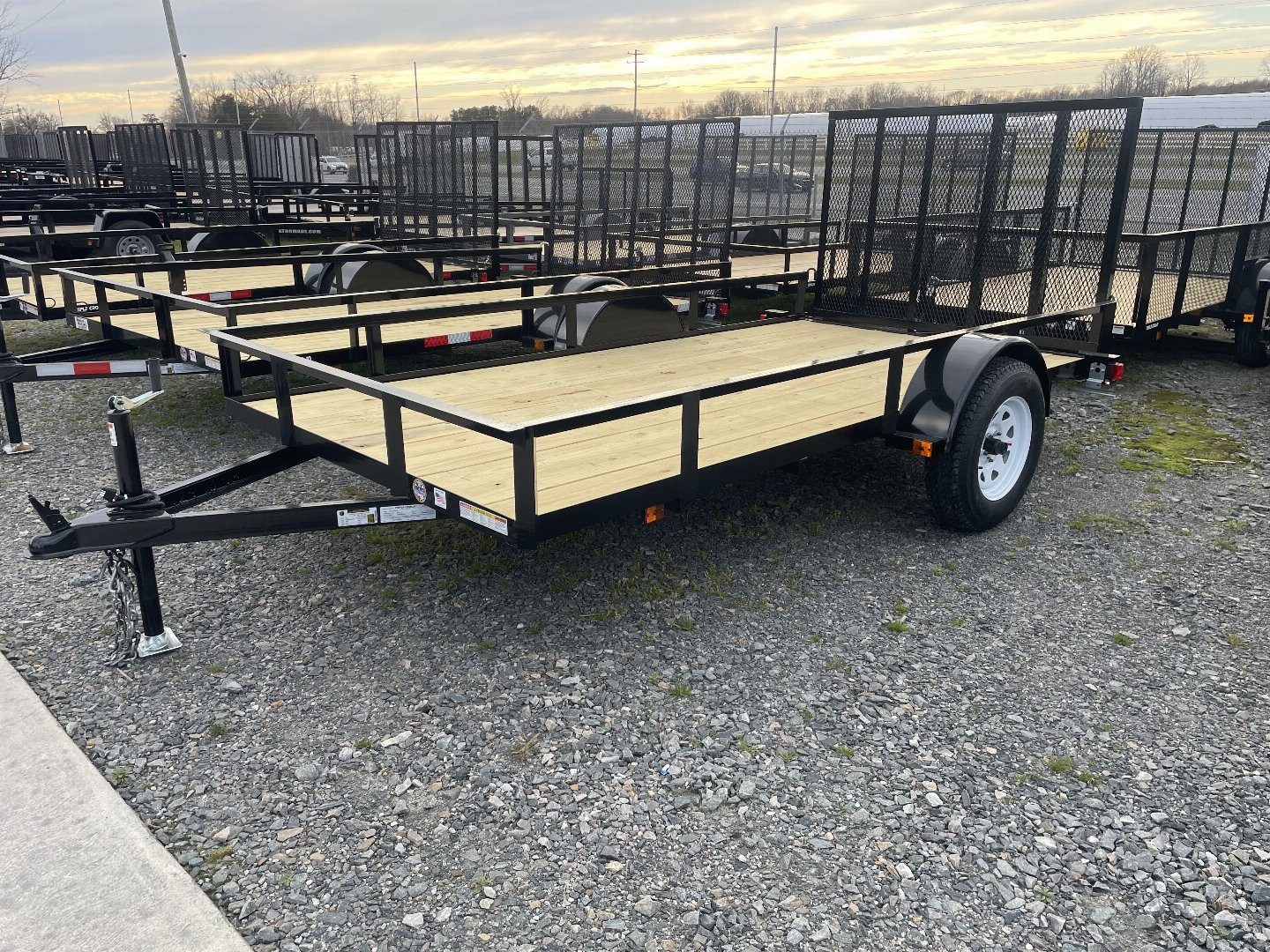 New 2025 TRIPLE CROWN TRAILERS 6x12 utility Utility Trailer