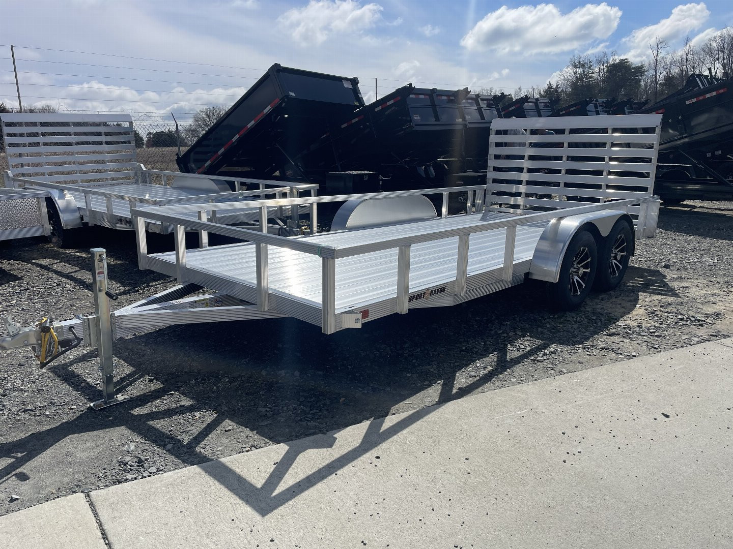 New 2025 SPORT HAVEN utility landscape Utility Trailer 7x16