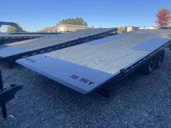 New 2025 SURE-TRAC power tilt Deckover Trailer