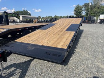 New 2026 IRON BULL 102" x 24' power tilt Deckover Trailer