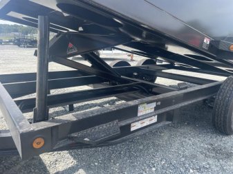 New 2026 IRON BULL 4' sides Dump Trailer 7x14x48"
