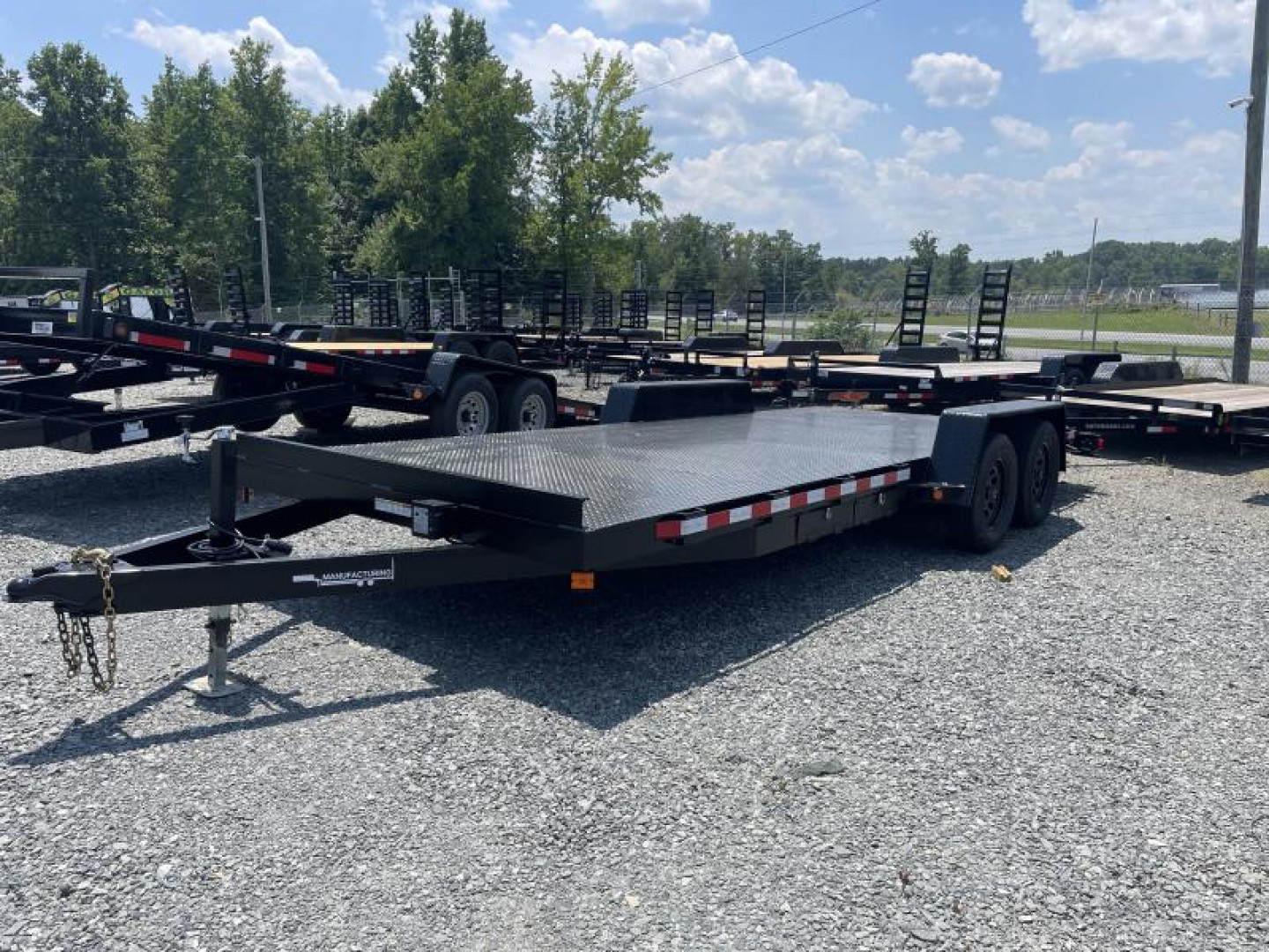 New 2025 OTHER 7x20' steel floor Car Hauler