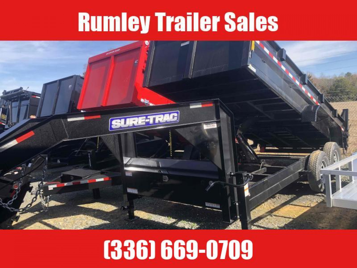 New 2025 SURE-TRAC ST8216HLOD-GN-140 Dump Trailer