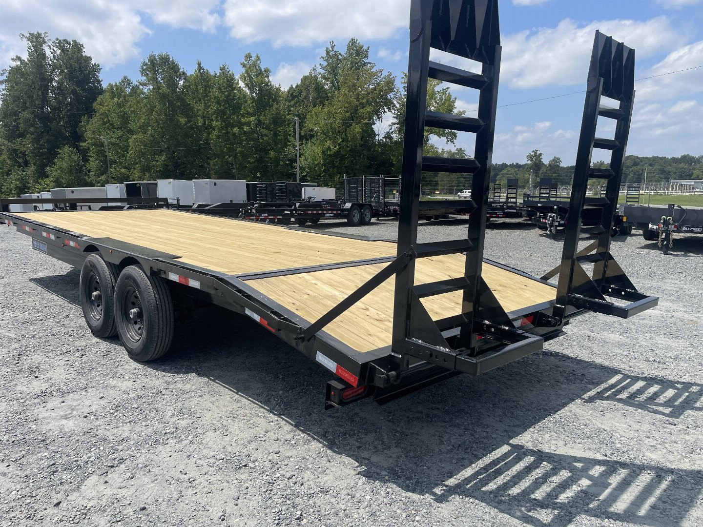 New 2025 TRIPLE CROWN TRAILERS 102" x 24' 14k Deckover Trailer