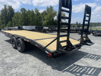 New 2025 TRIPLE CROWN TRAILERS 102" x 24' 14k Deckover Trailer