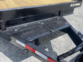 New 2025 TRIPLE CROWN TRAILERS 102" x 24' 14k Deckover Trailer