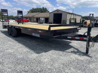 New 2025 TRIPLE CROWN TRAILERS 102" x 24' 14k Deckover Trailer