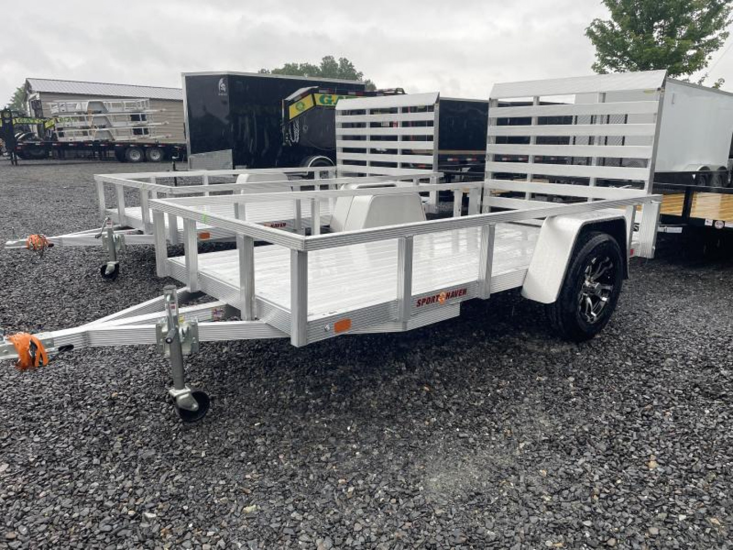 New 2025 SPORT HAVEN aluminum Utility Trailer 6x10