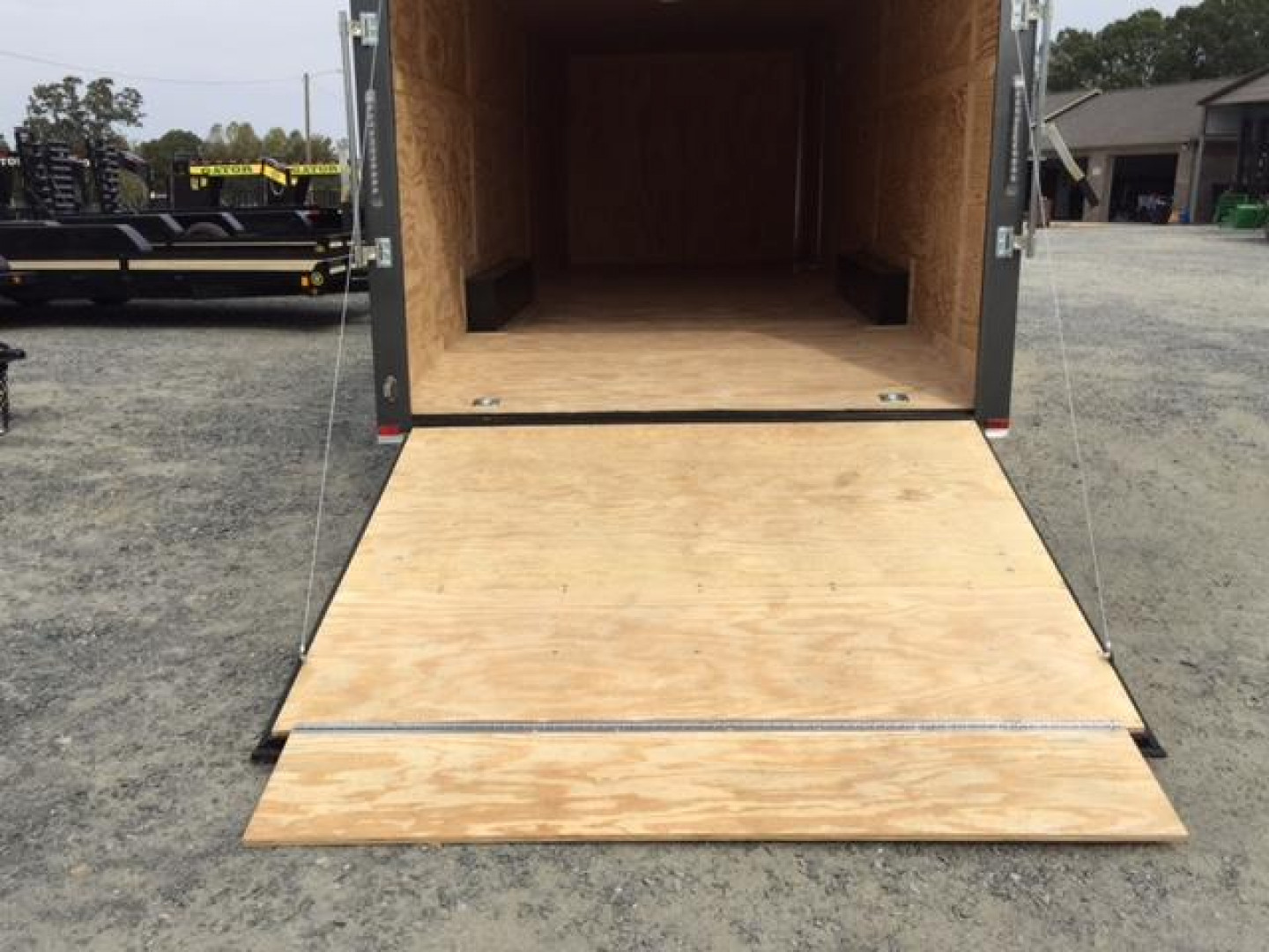 New 2025 COVERED WAGON TRAILERS 8 1/2 x 24' Enclosed trailer -split axle Car / Racing Trailer