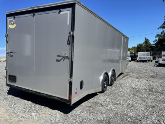 New 2025 COVERED WAGON TRAILERS 8 1/2 x 24' Enclosed trailer -split axle Car / Racing Trailer