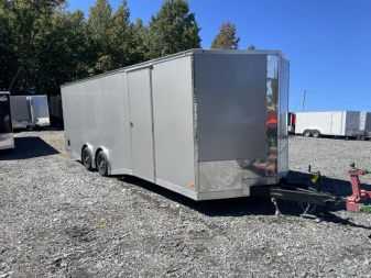 New 2025 COVERED WAGON TRAILERS 8 1/2 x 24' Enclosed trailer -split axle Car / Racing Trailer