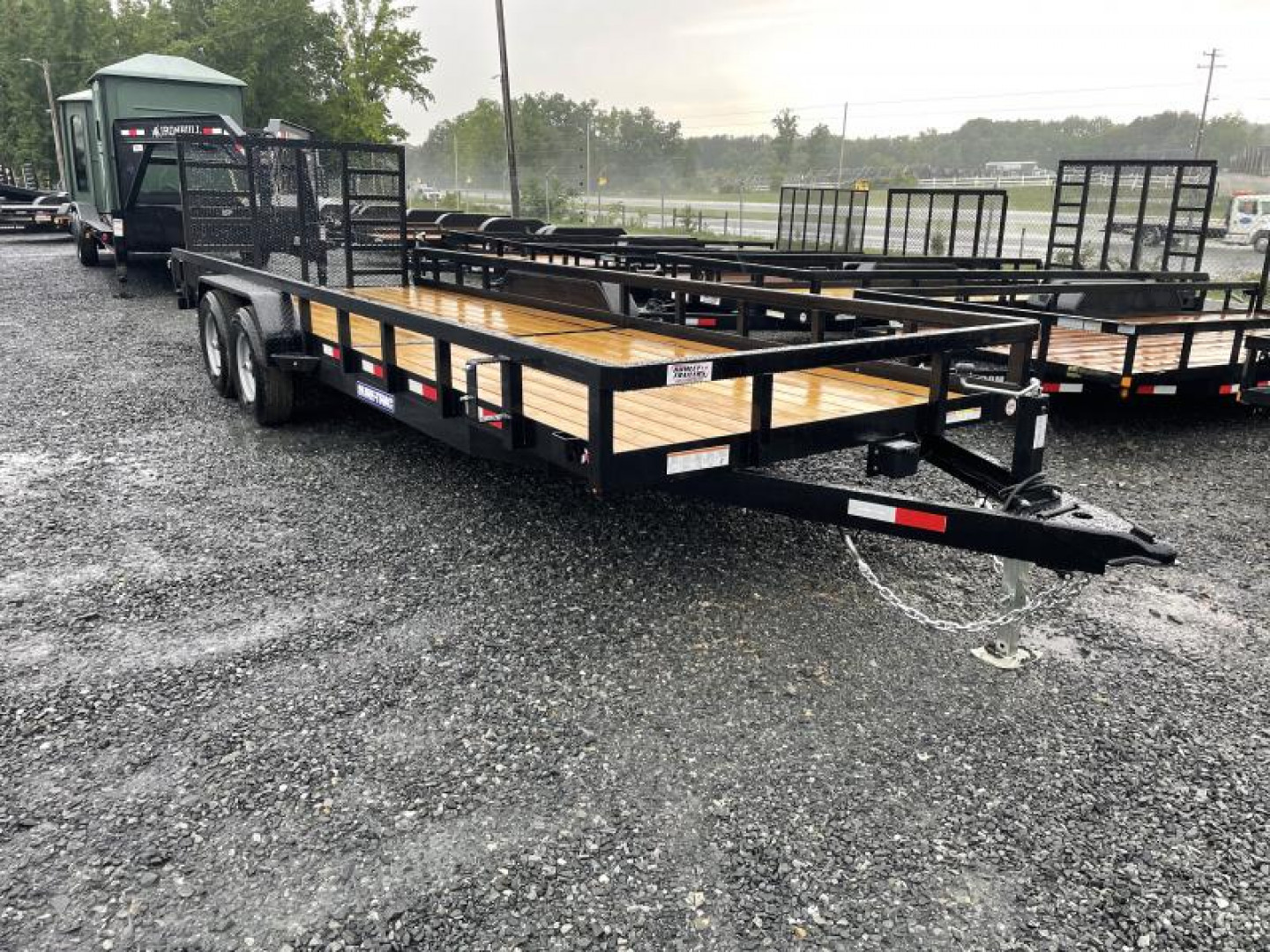New 2025 SURE-TRAC 7x20' landscape model 10k Landscape Trailer
