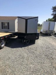 New 2025 COVERED WAGON TRAILERS Covered wagon 6x12 gold series blackout Cargo / Enclosed Trailer