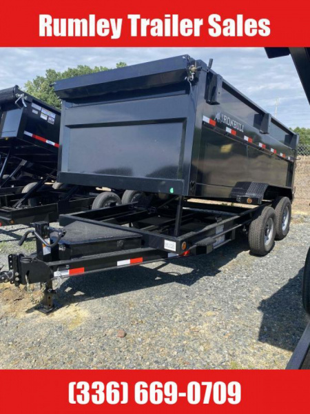 New 2026 Iron Bull DTB Dump Trailer7x14x4'