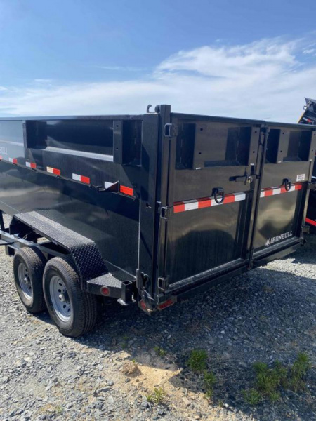New 2026 Iron Bull DTB Dump Trailer7x14x4'