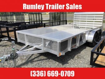 New 2025 SPORT HAVEN AUT 7X16TD Utility Trailer