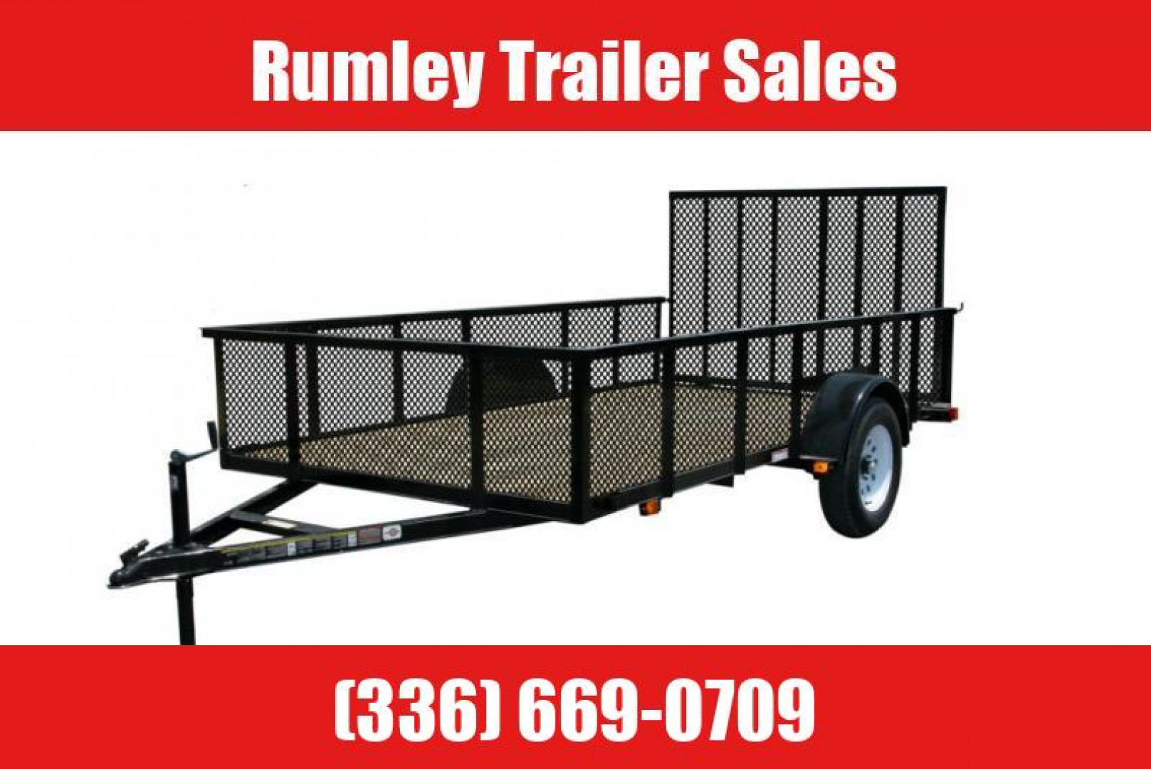 New 2025 TRIPLE CROWN TRAILERS 6X12GWHS Utility Trailer
