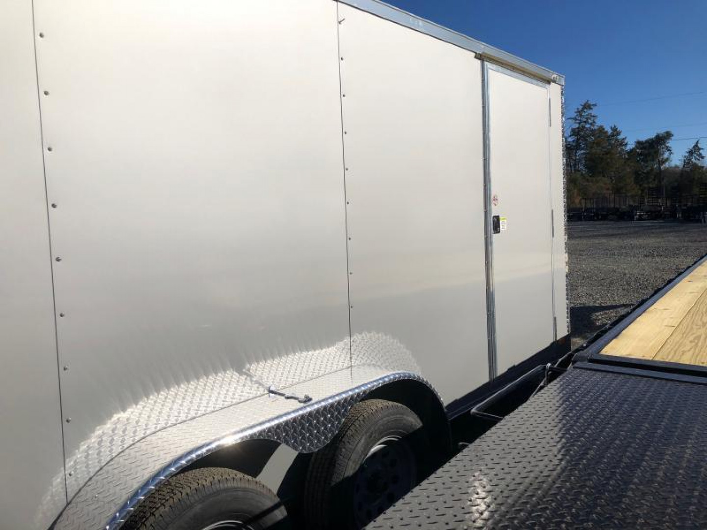 New 2025 COVERED WAGON TRAILERS 2024 Covered Wagon 7x16 Cargo / Enclosed Trailer