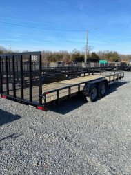 New 2025 SURE-TRAC ST8224TAT-B-070 Utility Trailer