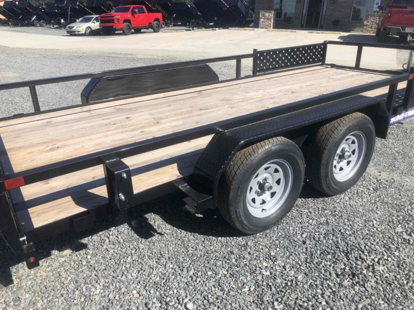 New 2026 Sure-Trac ST8216TATTV-B-070 ATV Trailer