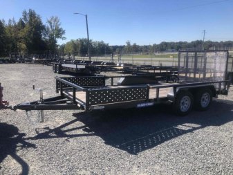 New 2026 Sure-Trac ST8216TATTV-B-070 ATV Trailer