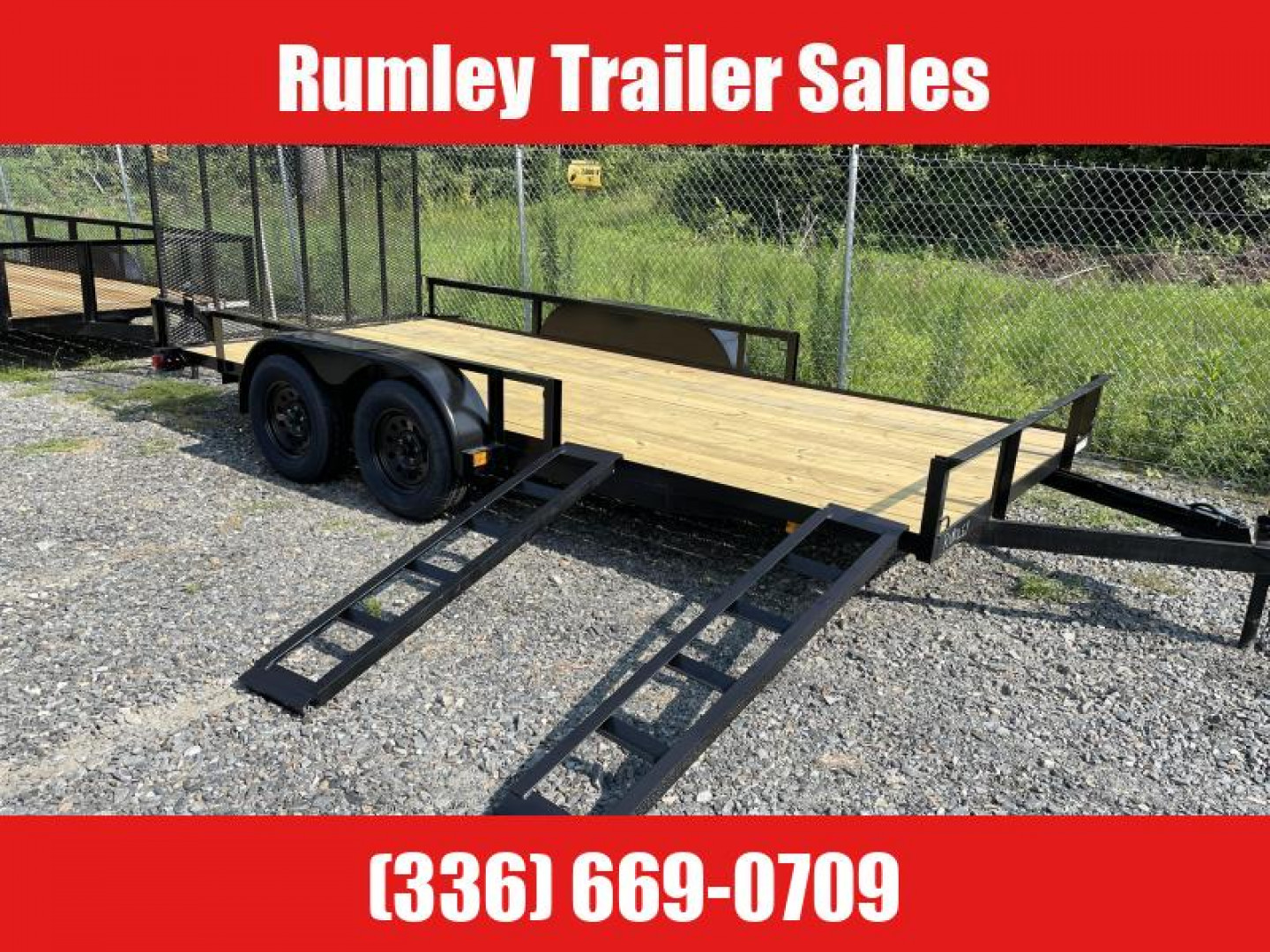 New 2025 TRIPLE CROWN TRAILERS 16' ATV ATV Trailer