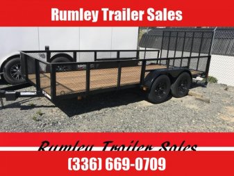 New 2025 TRIPLE CROWN TRAILERS 16' tall mesh sides Landscape Trailer