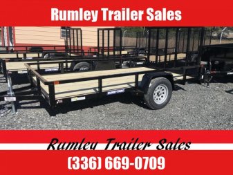 New 2025 SURE-TRAC 82" x 12' landscape single axle Utility Trailer