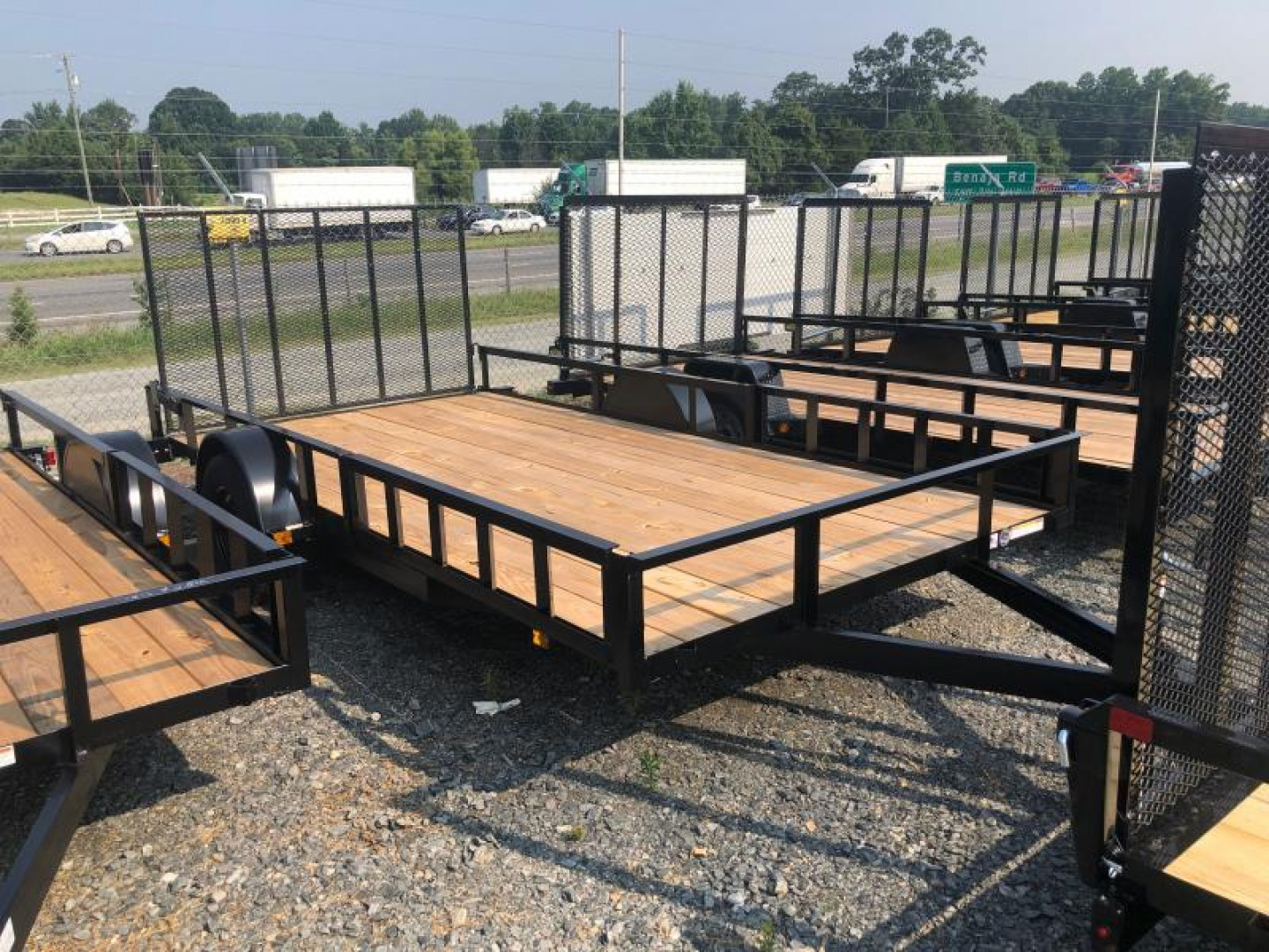 New 2024 TRIPLE CROWN TRAILERS 7x12 ATV Utility Utility Trailer