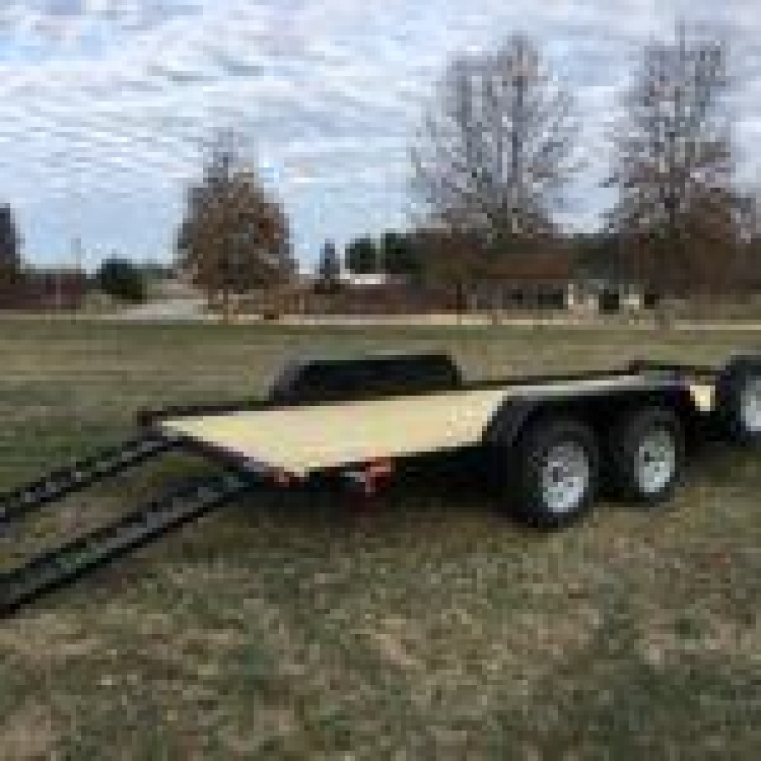New 2026 Gatormade Trailers Flatbed Car Hauler Trailer (Slide In Ramps) Flatbed Trailer