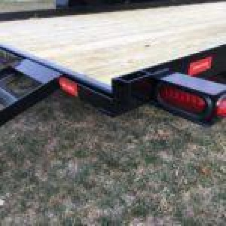 New 2026 Gatormade Trailers Flatbed Car Hauler Trailer (Slide In Ramps) Flatbed Trailer