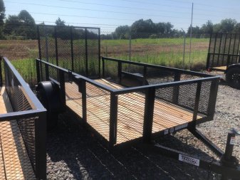 New 2025 TRIPLE CROWN TRAILERS 5x10 High side Utility Trailer