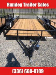 New 2025 TRIPLE CROWN TRAILERS 7x16 ATV Utility Utility Trailer