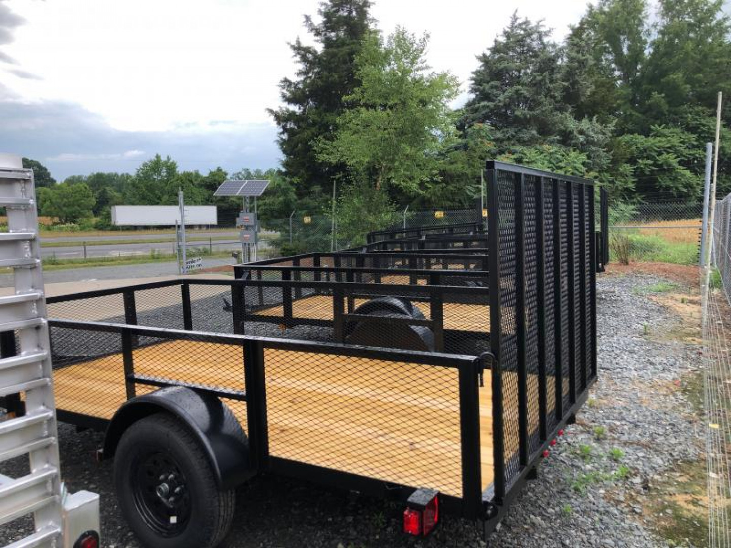 New 2025 TRIPLE CROWN TRAILERS 6.4x12 utility high side Utility Trailer