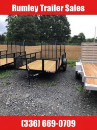 New 2025 TRIPLE CROWN TRAILERS 6.4x12 utility high side Utility Trailer