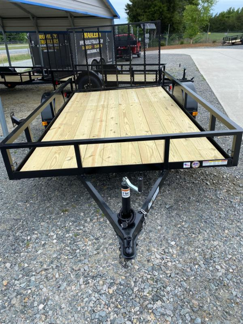 New 2025 TRIPLE CROWN TRAILERS 6.4x12 Single Axle Utility Utility Trailer