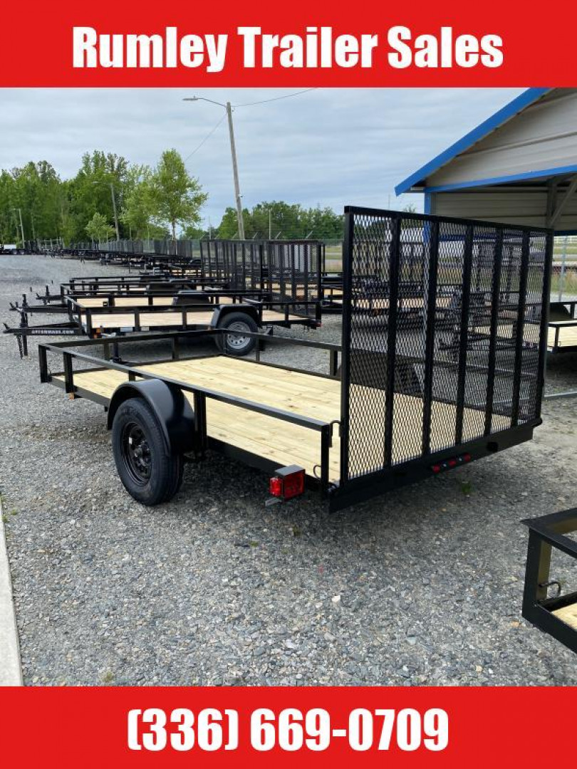 New 2025 TRIPLE CROWN TRAILERS 6.4x12 Single Axle Utility Utility Trailer