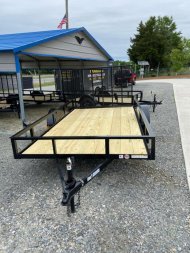 New 2025 TRIPLE CROWN TRAILERS 6.4x12 Single Axle Utility Utility Trailer