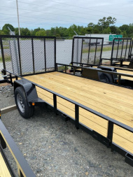 New 2025 GATORMADE TRAILERS 6.4x14 SA Utility Trailer
