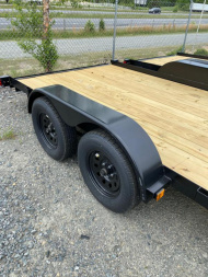 New 2026 Triple Crown Trailers 16ft car hauler Flatbed Trailer