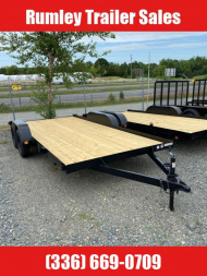 New 2026 Triple Crown Trailers 16ft car hauler Flatbed Trailer